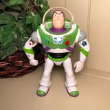 Disney Toys | Disney Pixar Toy Story Talking Buzz Lighty | Color: Green/White | Size: 7”