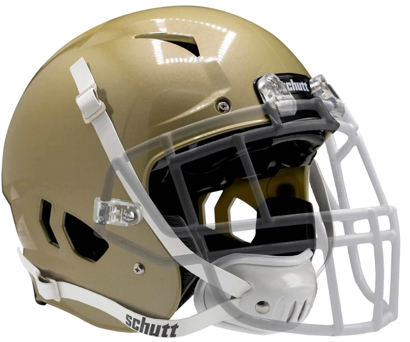 Schutt Vengeance Pro LTD II Adult Football Helmet Metallic Vegas Gold