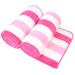 Sand & Stable™ Alboran 2 Piece Bath Towel Set Polyester in Pink/White | 30 W in | Wayfair BBA0575F37294667A6FC0EFA7D6B3F04