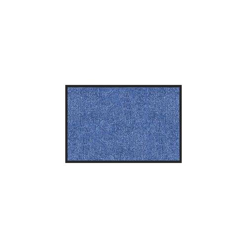 Certeo - Fußmatte Rhine | BxL 90 x 150 cm | Blau Bodenmatte Bodenmatten