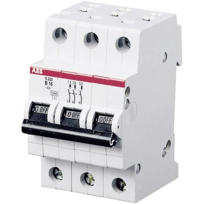 Abb Leitungsschutzschalter B16 16A, 3-polig LS-Schalter Schutzschalter Image
