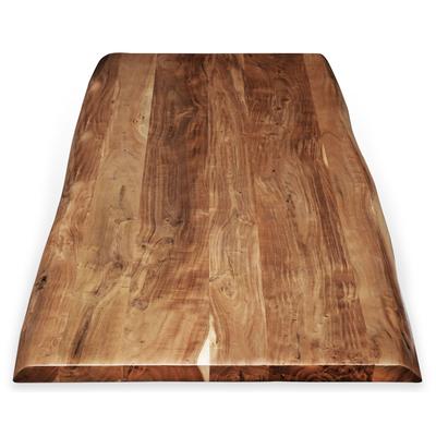 SIT Tops & Tables Tischplatte Akazie Baumkante 160x85 cm / 3,6 cm