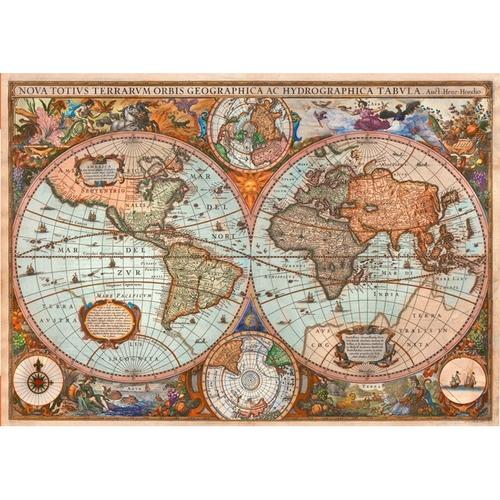 Schmidt Puzzle 3000 - Antike Weltkarte (Puzzle)