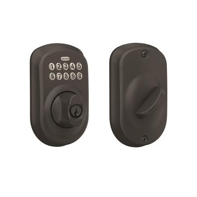 Schlage Plymouth Electronic Keypad Single Cylinder Deadbolt