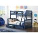 Harley II Twin over Full Bunk Bed with 2 Drawers