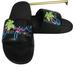 Gucci Shoes | Gucci Men's Pursuit Pool Slide Sandals Logo Hawaiian Black Color Sz 9 Dm21 | Color: Black | Size: 9