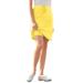 Plus Size Women's Sport Knit Skort by Woman Within in Primrose Yellow (Size L)