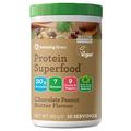Amazing Grass Protein Superfood, Organisch Vegan Protein Pulver mit Obst und Gemüse, Schokolade mit Erdnussbutter-Geschmack, 10 Portionen, 360 g