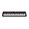 Casio CT-S1000V CASIOTONE Top Keyboard mit Anschlagdynamik, 700 Sounds und 243 Begleitrhythmen, Bluetooth Mid&Audio und Vocal Synthesis, schwarz rot