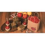 The Holiday Aisle® Argatha Fall Festival Apple Craft Gift Bags | 7.5 W x 3.5 D in | Wayfair 4EB9F3256B554B76B6CF76D3B543584E