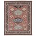 Jaipur Living Granato Hand-Knotted Medallion Red/ Blue Area Rug (10'X14') - Jaipur Living RUG147764