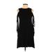 American Eagle Outfitters Casual Dress - Midi: Black Solid Dresses - Women's Size X-Small