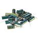 Aluminum Radial Electrolytic Capacitor Low ESR Green 1000UF 25V 10x20mm 20pcs - 1000uF 25V 10x20 20pcs