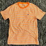 Polo By Ralph Lauren Shirts & Tops | Boys - Ralph Lauren Cotton Jersey T-Shirt | Color: Orange/White | Size: Lb