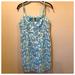 Lilly Pulitzer Dresses | Lilly Pulitzer Sundress Size 8 Splash Blue Marlin White Label Vintage | Color: Blue/White | Size: 8