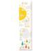 Finny and Zook You Are My Sunshine Sun and Cloud Personalized Growth Chart Canvas in Yellow | 39 H x 10 W in | Wayfair gc000137