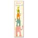 Finny and Zook Personalized Growth Chart Canvas in Blue/Orange/Pink | 39 H x 10 W in | Wayfair gc000027