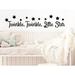 Trinx Twinkle Twinkle Little Star Cursive | Room Wall Decal Vinyl in Black | 4 H x 18.5 W in | Wayfair 4F529533B217415081D47119CB980050