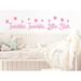 Trinx Twinkle Twinkle Little Star Cursive | Room Wall Decal Vinyl in Pink | 6 H x 28 W in | Wayfair 903A1560717844149C209FD48EE8FE52