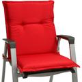 Matelas Coussin pour Chaise Fauteuil de Jardin terrasse Base nl 100x50x6cm Rouge - Beautissu