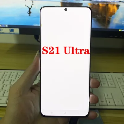 SUPolLAMOLED-Ensemble écran tactile LCD avec châssis et points pour Samsung S21 Ultra 5G G998