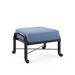 Outdoor Deluxe Ottoman Cushion - Glacier, Large - Frontgate