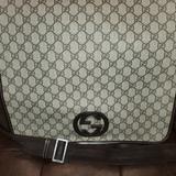 Gucci Bags | Authentic Gucci Large Messenger Bag | Color: Brown/Tan | Size: Os