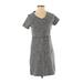 The Limited Casual Dress: Gray Marled Dresses - Women's Size X-Small