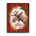 The Holiday Aisle® Merry Chris-Moose Holiday Wreath Rustic Animal Pun Canvas in Brown/Green/Red | 20 H x 16 W x 1.5 D in | Wayfair