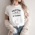 T-shirt graphique d'été Valkyrie In Training pour femmes chemise Sarah J Maas t-shirt 186.TAR