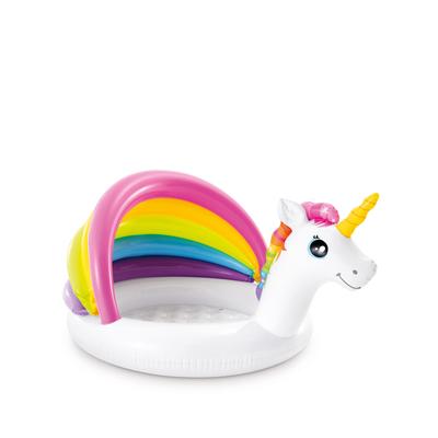 Intex 57113EP 50 Inch Unicorn Design Outdoor Baby Swimming Pool, Multicolor - 3.19