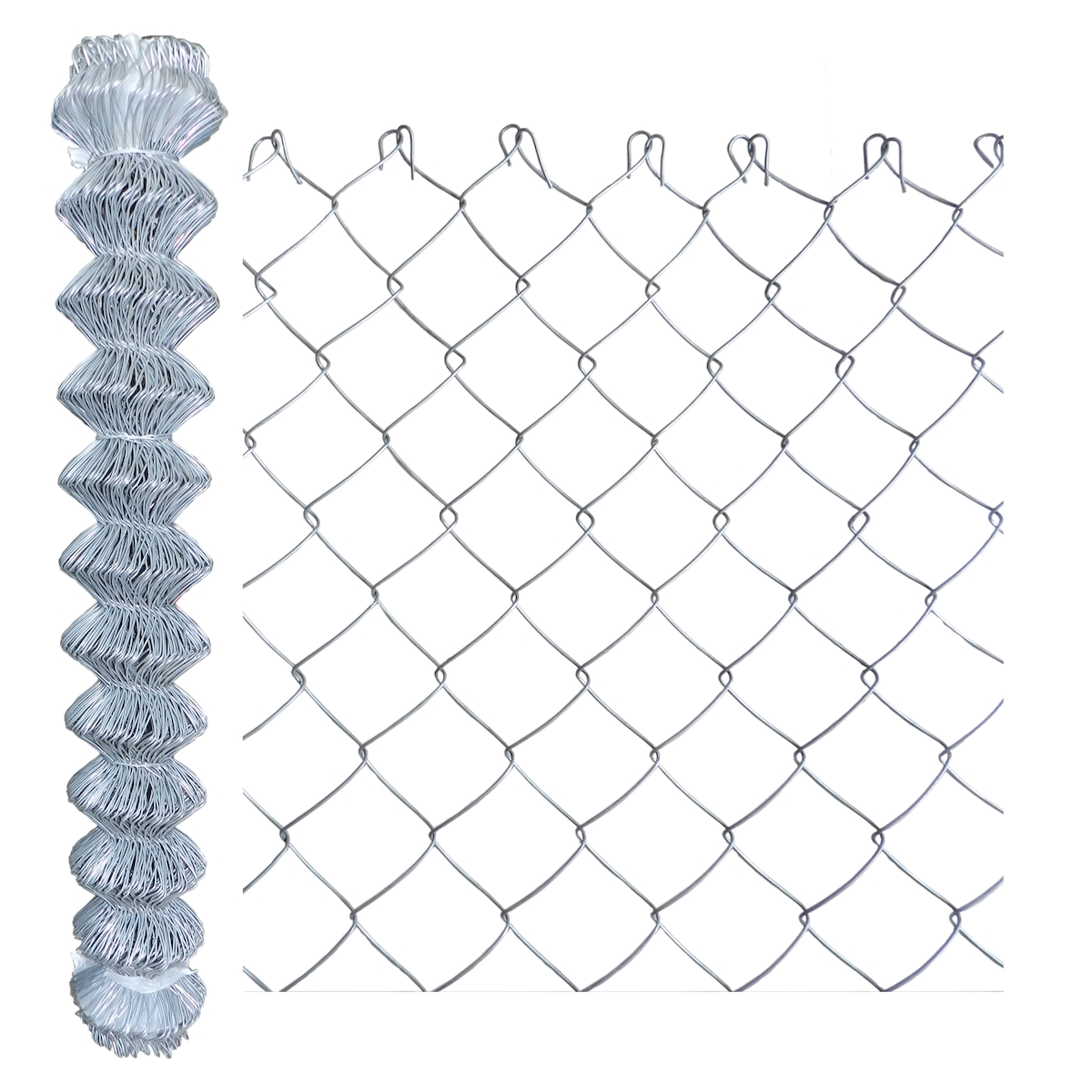 Vago-Tools Maschendrahtzaun 60x60mm - Höhe 1,25m, Länge 25 Image