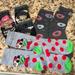 Disney Accessories | Bundle Of 4 Novelty Socks, Onepiece Chopper, And Disney. | Color: Black/Gray | Size: Os