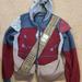 Disney Sweaters | Disney Star Wars Mando Mandalorian Adult Small Hoodie Cape Bag And Cap | Color: Blue/Red | Size: S