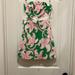 Lilly Pulitzer Dresses | Lilly Pulitzer Mini Dress | Color: Green/Pink | Size: 00