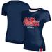 Women's Navy Ole Miss Rebels Soccer T-Shirt