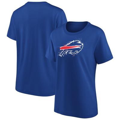 Buffalo Bills Splatter Grafik T-Shirt - Damen Image