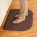 Brown 1.5 x 20.25 W in Kitchen Mat - Latitude Run® Vernes Soothing Foam Comfort Anti-Fatigue Mat | 1.5 H x 20.25 W in | Wayfair