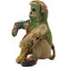 Trinx Nature Animal Hand Stitched Paper Figurine Resin in Green/Yellow | 5.75 H x 4.75 W x 4.25 D in | Wayfair 34F80EE46CB2419AA70B71E3B67E03F4