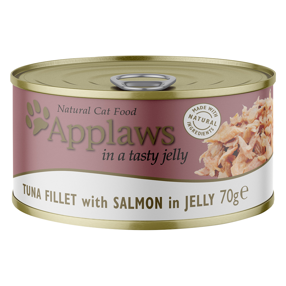 Applaws in Jelly 24 x 70 g Alimento umido per gatti - Tonno con Salmone