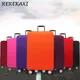 Housse de valise élastique épaisse pour bagages couleur unie housse de protection pour chariot de