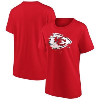 Kansas City Chiefs Splatter Grafik T-Shirt - Damen Image