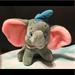 Disney Toys | Disney Classic Dumbo 80s Plush Circus Elephant 13” | Color: Gray/Pink | Size: 13”