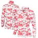 Women's Crimson Indiana Hoosiers Digital Camo Performance Quarter-Zip Pullover Jacket