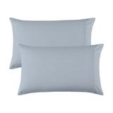 Eider & Ivory™ 100% 300TC Ultra-Soft & Silky Wrinkle-Resistant Pillowcases 100% Cotton/Sateen in Blue | Standard | Wayfair