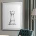 Williston Forge Chess Piece Study V - Picture Frame Print Paper, Solid Wood in Blue/Green/Red | 24.5 H x 18.5 W x 1 D in | Wayfair