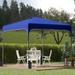 Outsunny Pop Up Gazebo, Foldable Canopy Tent with Carry Bag with Wheels and 4 Leg Weight Bags for Outdoor Garden Patio Party