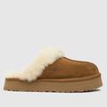 UGG disquette slippers in chestnut