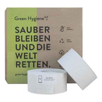 Green Hygiene Green Hygiene 16 Rollen CO₂-neutrales Recycling-Toilettenpapier »Jutta-Renate« grün