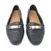 Coach Shoes | Coach Black Leather Olive Horse Bit Loafer Shoes Size 5.5 | Color: Black | Size: 5.5